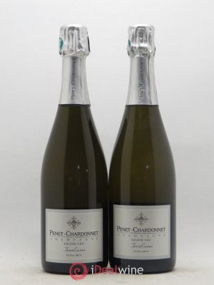 Champagne Terroir Escence Grand Cru Extra Brut Penet Chardonnet  - Lot de 2 Bouteilles
