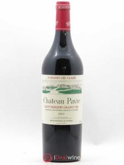 Château Pavie 1er Grand Cru Classé A  2003 - Lot of 1 Bottle