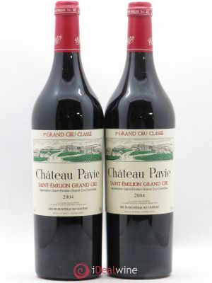 Château Pavie 1er Grand Cru Classé A  2004 - Lot of 2 Bottles