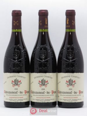 Châteauneuf-du-Pape Charvin (Domaine)  2000 - Lot of 3 Bottles