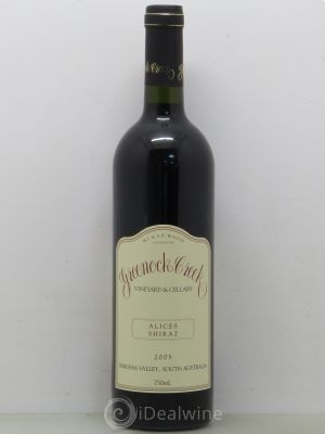 Australie Greenock Creek Vineyards & Cellars Alices Block Shiraz Barossa Valley 2005 - Lot of 1 Bottle