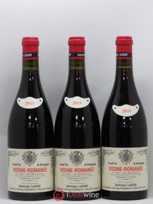 Vosne-Romanée 1er Cru Aux Reignots Vielles Vignes Dominique Laurent 1er cru 2013 - Lot of 3 Bottles