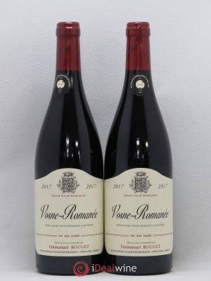 Vosne-Romanée Emmanuel Rouget (Domaine)  2017 - Lot of 2 Bottles
