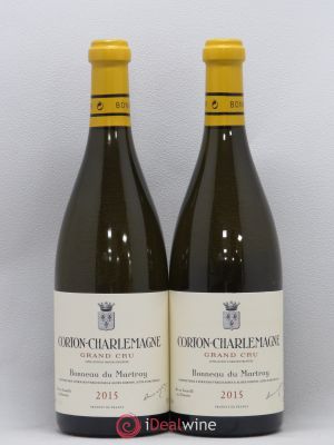Corton-Charlemagne Grand Cru Bonneau du Martray (Domaine)  2015 - Lot of 2 Bottles