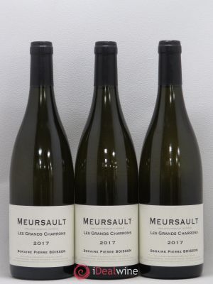 Meursault Les Grands Charrons Pierre Boisson (Domaine)  2017 - Lot of 3 Bottles