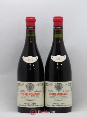 Vosne-Romanée 1er Cru Aux Reignots Vielles Vignes Dominique Laurent 1er cru 2013 - Lot de 2 Bouteilles