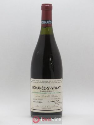 Romanée-Saint-Vivant Grand Cru Domaine de la Romanée-Conti  1988 - Lot de 1 Bouteille