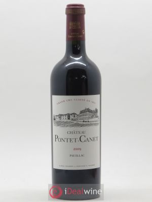 Château Pontet Canet 5ème Grand Cru Classé  2009 - Lot de 1 Bouteille