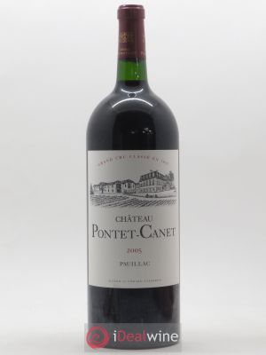 Château Pontet Canet 5ème Grand Cru Classé  2005 - Lot de 1 Magnum