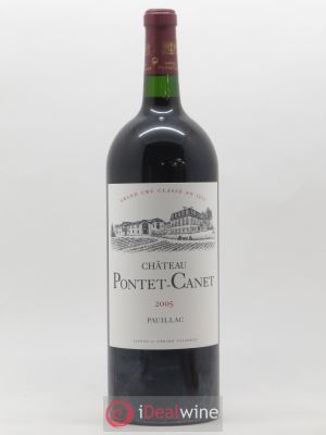 Château Pontet Canet 5ème Grand Cru Classé  2005 - Lot of 1 Magnum