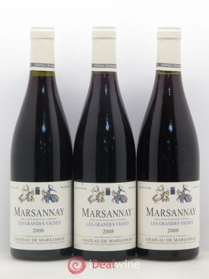 Marsannay Les Grandes Vignes Château de Marsannay 2008 - Lot of 3 Bottles