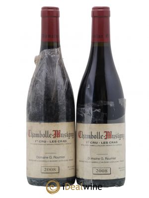 Chambolle-Musigny 1er Cru Les Cras Georges Roumier (Domaine)  2008 - Lotto di 2 Bottiglie
