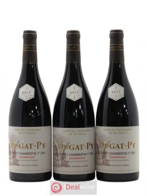 Gevrey-Chambertin 1er Cru Champeaux Dugat-Py Très Vieilles Vignes  2017 - Lot de 3 Bouteilles