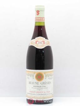 Beaune 1er Cru grèves Domaine Tollot Beaut 1991 - Lot of 1 Bottle