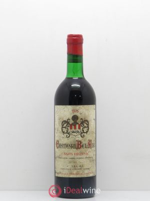Canon-Fronsac Château Bel-Air (no reserve) 1975 - Lot of 1 Bottle