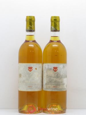 Château les Justices Cru Bourgeois  1983 - Lot of 2 Bottles