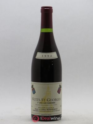 Nuits Saint-Georges 1er Cru Les Damodes Gilles Remoriquet  1992 - Lot of 1 Bottle