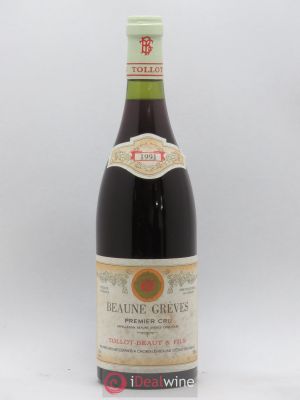 Beaune 1er Cru Grèves Tollot Beaut 1991 - Lot of 1 Bottle