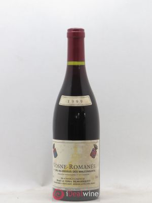 Vosne-Romanée 1er Cru Au Dessus des Malconsorts Gilles Remoriquet  1999 - Lot of 1 Bottle