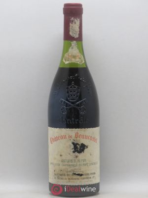 Châteauneuf-du-Pape Château de Beaucastel Jean-Pierre & François Perrin  1985 - Lot of 1 Bottle
