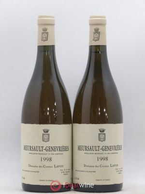 Meursault 1er Cru Genevrières Comtes Lafon (Domaine des)  1998 - Lot de 2 Bouteilles