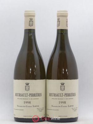 Meursault 1er Cru Perrières Comtes Lafon (Domaine des)  1998 - Lot of 2 Bottles
