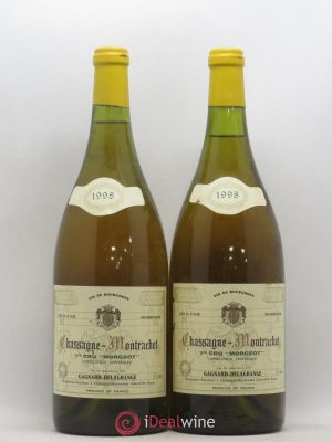 Chassagne-Montrachet 1er Cru Morgeot Gagnard Delagrange 1998 - Lot of 2 Magnums