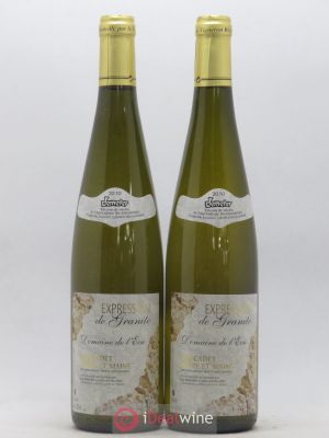 Vin de France (anciennement Muscadet-Sèvre-et-Maine) Expression de Granite L'Ecu (Domaine de)  2010 - Lot of 2 Bottles