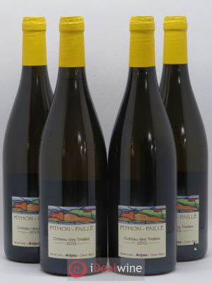 Anjou Coteau des Treilles Pithon-Paille 2013 - Lot of 4 Bottles