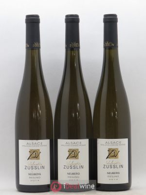 Riesling Neuberg Valentin Zusslin (Domaine)  2014 - Lot of 3 Bottles