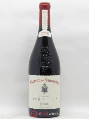 Châteauneuf-du-Pape Château de Château de Beaucastel Hommage à Jacques Perrin Jean-Pierre et François Perrin  2016 - Lot of 1 Bottle