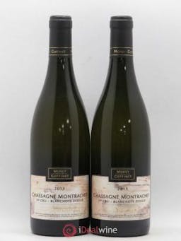 Chassagne-Montrachet 1er Cru Blanchots Dessus Morey-Coffinet (Domaine)  2013 - Lot of 2 Bottles