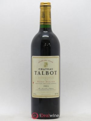 Château Talbot 4ème Grand Cru Classé  1995 - Lot de 1 Bouteille
