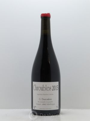 Chiroubles Vieilles vignes Georges Descombes (Domaine)  2015 - Lot of 1 Bottle