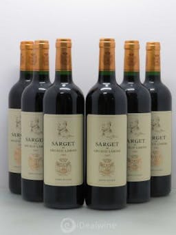 Sarget de Gruaud Larose Second Vin  2009 - Lot of 6 Bottles