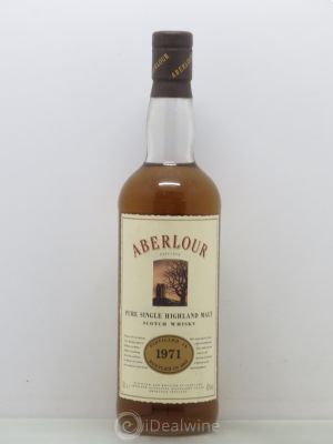 Whisky Aberlour pure single highland malt - Speyside 1971 - Lot de 1 Bouteille