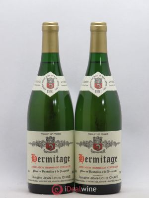 Hermitage Jean-Louis Chave  1991 - Lot of 2 Bottles