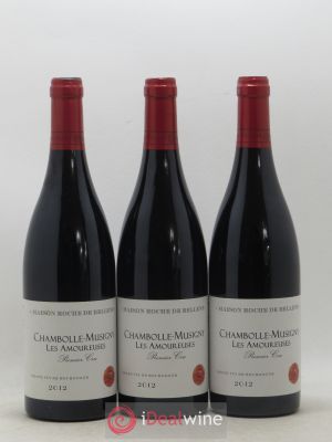 Chambolle-Musigny 1er Cru Les Amoureuses Maison Roche de Bellene 2012 - Lot of 3 Bottles