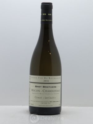 Mâcon-Chardonnay Les Crays Bret Brothers  2016 - Lot of 1 Bottle