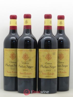 Château Phélan Ségur  2004 - Lot of 4 Bottles