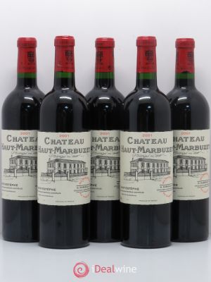 Château Haut Marbuzet  2001 - Lot of 5 Bottles