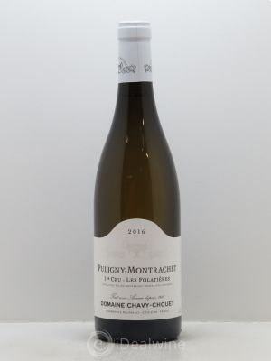 Puligny-Montrachet 1er Cru Les Folatières Chavy-Chouet  2016 - Lot of 1 Bottle