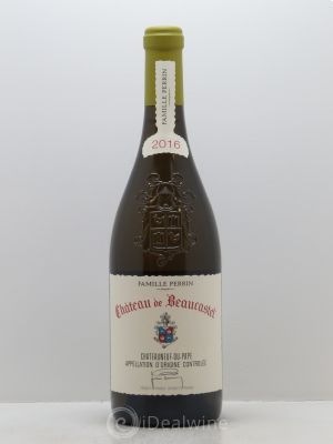 Châteauneuf-du-Pape Château de Beaucastel Jean-Pierre & François Perrin  2016 - Lot of 1 Bottle