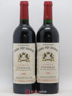 Château Grand Puy Ducasse 5ème Grand Cru Classé  1997 - Lot of 2 Bottles