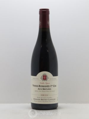 Vosne-Romanée 1er Cru Aux Brulées Vieilles Vignes Bruno Clavelier  2015 - Lot of 1 Bottle