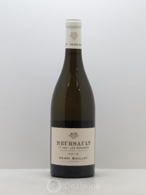 Meursault 1er Cru Poruzots Henri Boillot (Domaine)  2015 - Lot of 1 Bottle