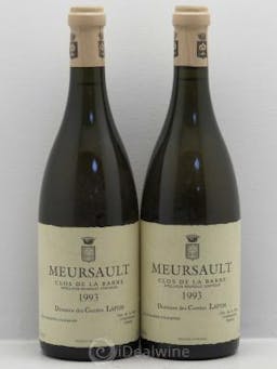 Meursault Clos de la Barre Comtes Lafon (Domaine des)  1993 - Lot de 2 Bouteilles