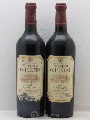 Château du Tertre 5ème Grand Cru Classé  2000 - Lot of 2 Bottles