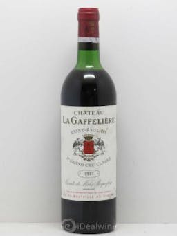 Château la Gaffelière 1er Grand Cru Classé B  1981 - Lot of 1 Bottle
