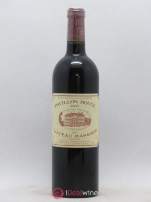Pavillon Rouge du Château Margaux Second Vin  2003 - Lot de 1 Bouteille